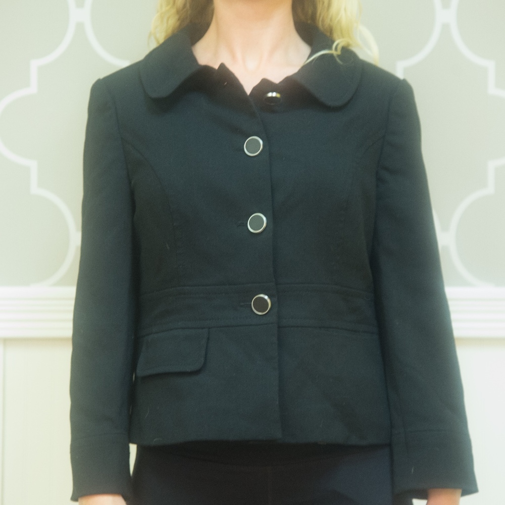Ann Taylor Women's Black Jacket Sz 4